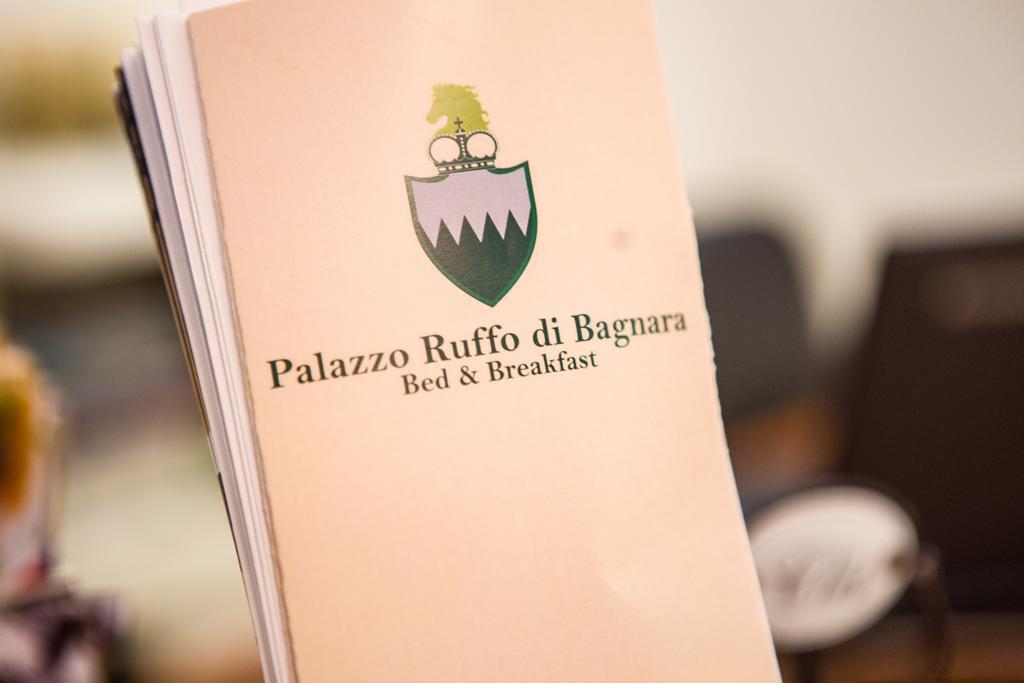 B&B Palazzo Ruffo Di Bagnara Neapol Exteriér fotografie